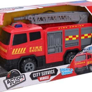 Auto hasiči na setrvačník s efekty 30 cm