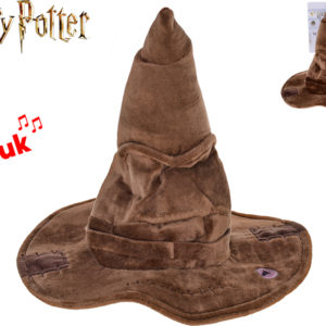 Harry Potter - Moudrý klobouk plyšový na baterie se zvukem