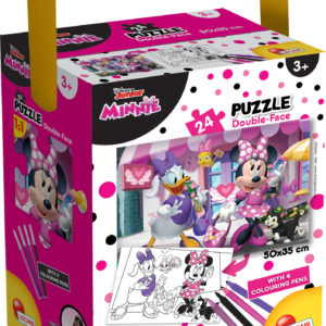 Minnie a Daisy Puzzle 24 2v1 4 fixy 50x35 cm