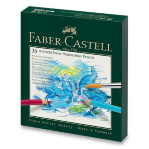 Akvarelové pastelky Faber-Castell Albrecht Dürer - studio box - 36 barev