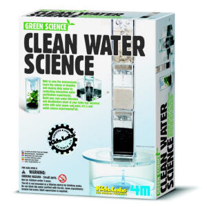 Čistá voda - pokusy s filtrováním