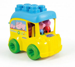 Clemmy baby - Peppa Pig - školní autobus