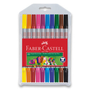Dětské fixy Faber-Castell - 10 barev