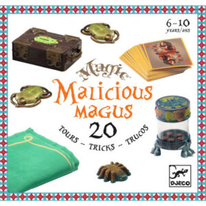 Djeco Magic - Malicious magus -  sada 20 kouzelnických triků