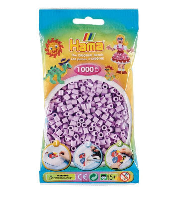 Hama Midi - korálky světle fialové 1000 ks