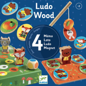 Ludo Wood – sada 4 her (v lese)
