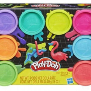Play-Doh sada 8 ks kelímků - neon