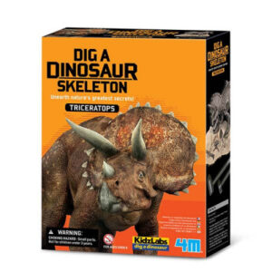 Vykopávka Triceratopse se skládací kostrou