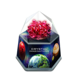 Pěstování krystalů - červená