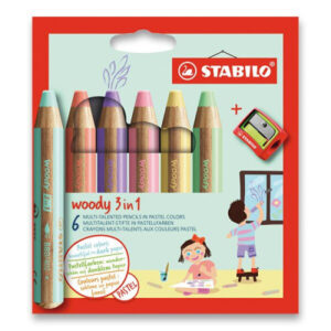 Pastelky Stabilo Woody 3v1