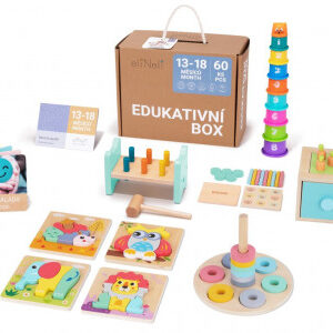 Sada naučných hraček pro děti od 1 roku  - edukativní box