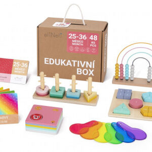 Sada naučných hraček pro děti od 2 let  - edukativní box