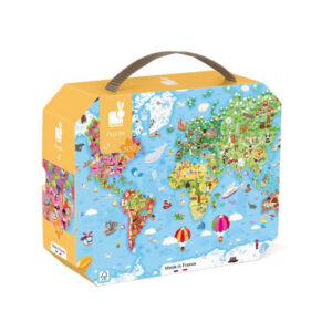 Puzzle - Mapa světa - 300 ks