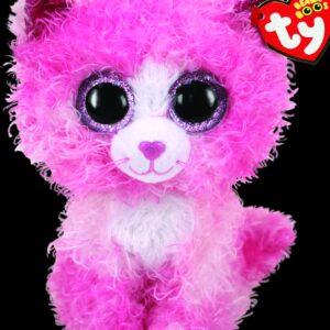 TY Beanie Boos REAGAN - ružová kočka
