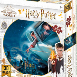 3D puzzle Harry Potter-Harry&RonFlyingoverHogwarts300ks