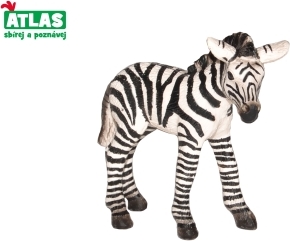 B - Figurka Zebra hříbě 7 cm