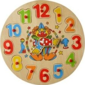 BABU - Vkládačka hodiny klaun