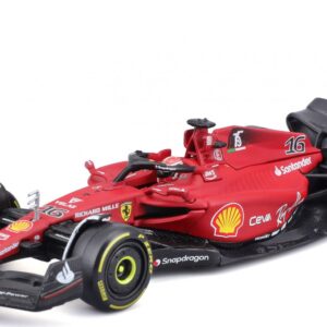 Bburago 1:43 Formula F1 Ferrari Scuderia F1-75 (2022) nr.16 Charles Leclerc - with driver