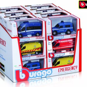 Bburago 1:50 Emergency vehicles assort