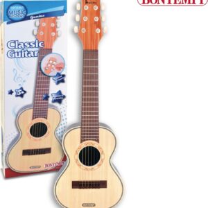 Bontempi Klasická kytara se 6 kovovými strunami 70 x 22