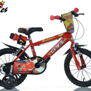 DINO Bikes - Dětské kolo 14"" Cars 2022 - II. jakost