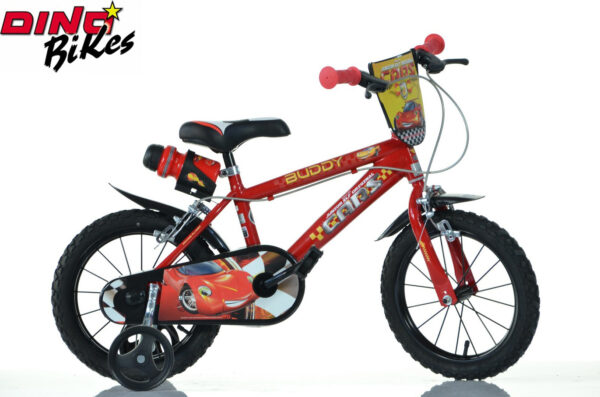 DINO Bikes - Dětské kolo 14"" Cars 2022 - II. jakost