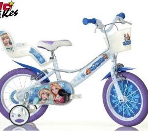 DINO Bikes - Dětské kolo 14"" Snow Queen 2022