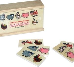 Domino dřevěné Krtek 16x9