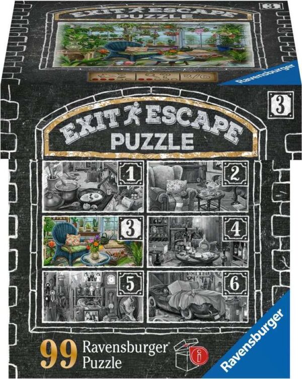 Exit Puzzle: Zimní zahrada 99 dílků