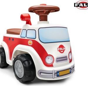 Falk Odrážedlo 703 Vintage minivan s otvíracím sedadlem a volantem s klaksonem