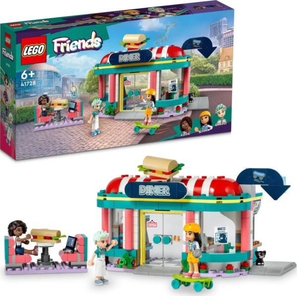 LEGO® Friends 41728 Bistro v centru městečka Heartlake