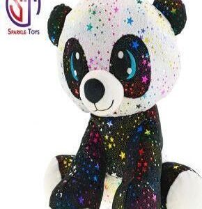 Panda Star Sparkle plyšová 35cm sedící