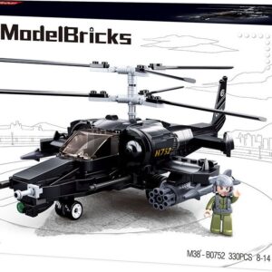 Sluban Model Bricks Army M38-B0752 Bojový vrtulník