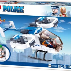 Sluban Policie M38-B0823 Policejní helikoptéra s dronem na převoz vězňů