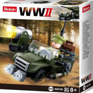 Sluban WW2 4into1 M38-B0678B Hlídkový Jeep
