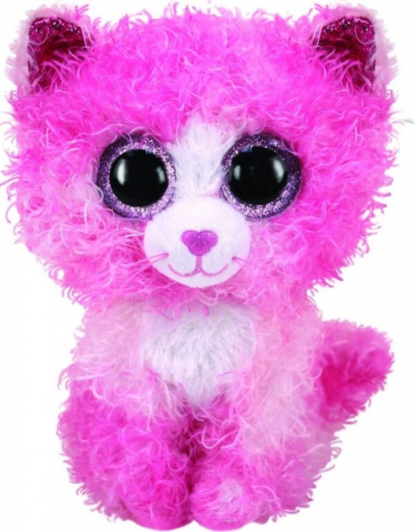 TY Beanie Boos REAGAN - ružová kočka