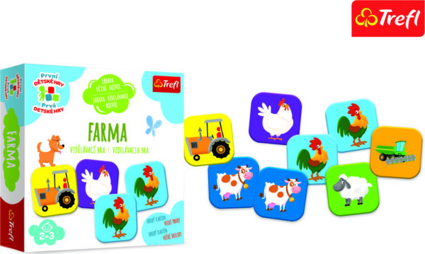 Trefl Hra Toddler ABC - Farma
