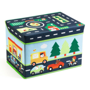 Úložný box na hračky - silniční okruh