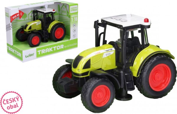 Wiky Traktor na setrvačník s efekty 18 cm