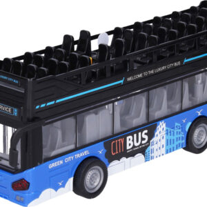 Wiky Vehicles Autobus dvoupatrový vyhlídkový s efekty 28 cm