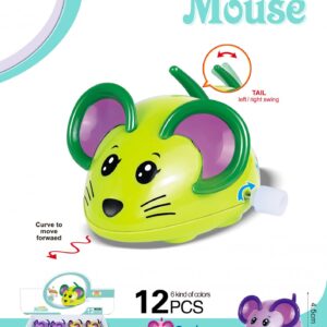 Myš natahovací plastová 8 cm
