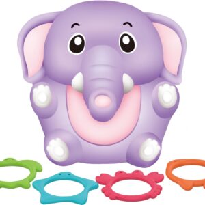 Slon s kroužky do vany 13 cm