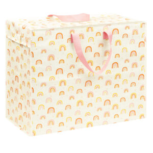 A Little Lovely Company - XL úložná taška - duha