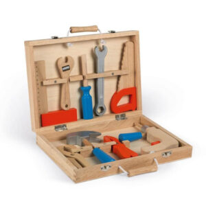 BricoKids - Dětské nářadí v kufříku - 9 ks