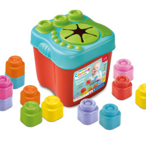 Clemmy baby - senzorický kyblík s kostkami