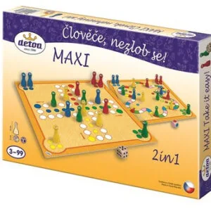 Člověče nezlob se maxi - 2 hry