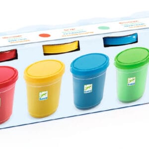 Hravá modelína - náhradní barvy - 4 ks