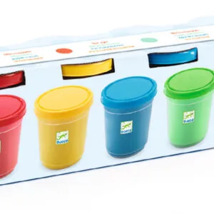 Hravá modelína - náhradní barvy - 4 ks