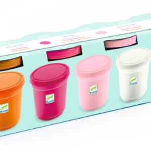 Hravá modelína - náhradní barvy pro holky - 4 ks