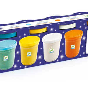 Hravá modelína - třpytky - 4 ks